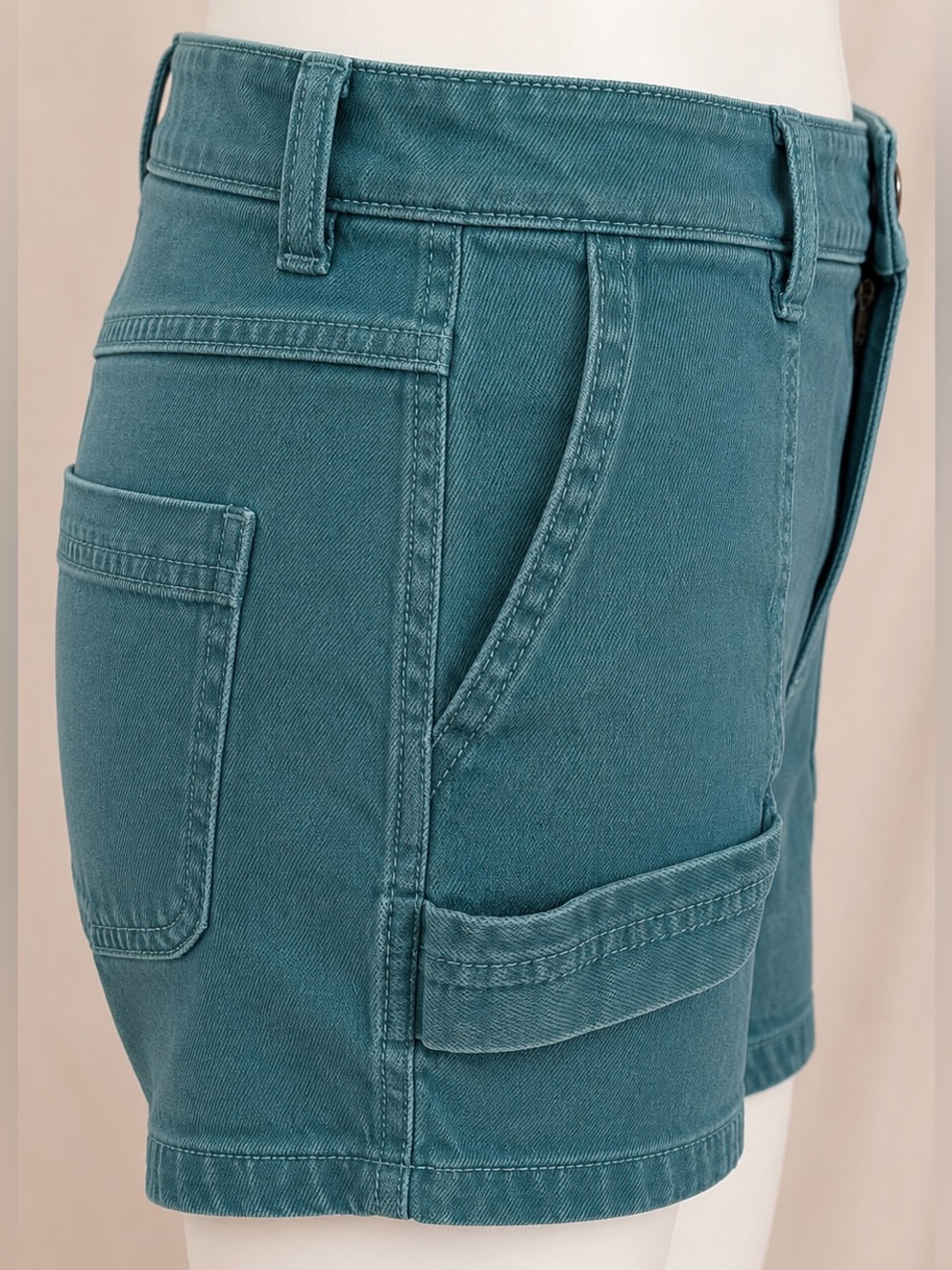 Universal Thread High Rise Utility Shorts Green Size 2/25 - Picture 3 of 7